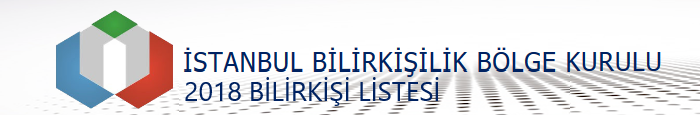 2018 İstanbul Bilirkişi Listesi