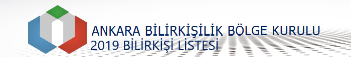 2019 Ankara Bilirkişi Listesi