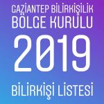 2019 Gaziantep Bilirkişi Listesi